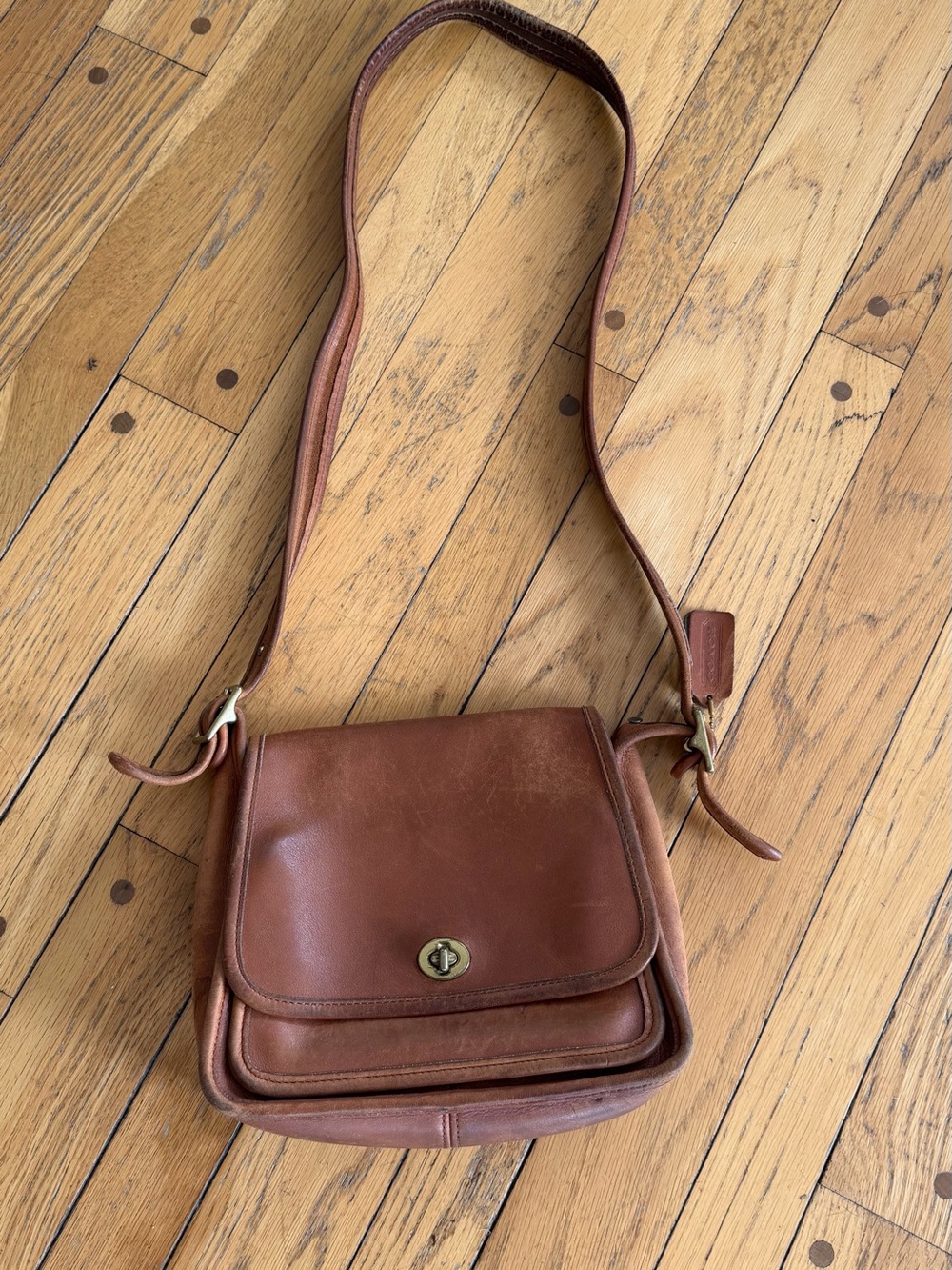 Vintage Coach Companion Crossbody Bag - perfect for restoration project